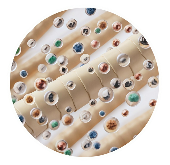 Remove metals + minerals